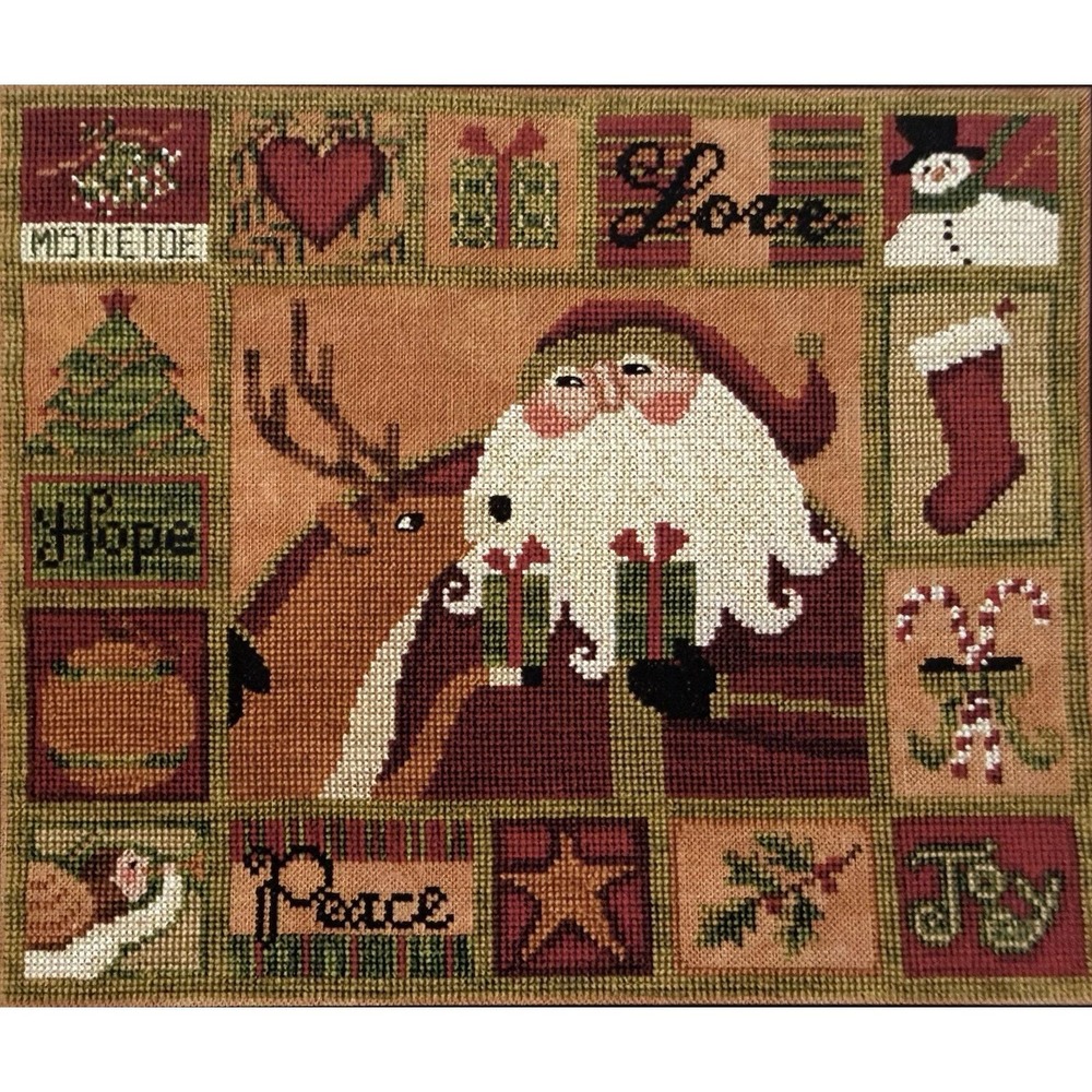 All The Things Christmas Holidays Santa Cross Stitch Pattern By Teresa Kogut